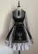 Vest + Blouse + Skirt + Necktie + Waist Belt