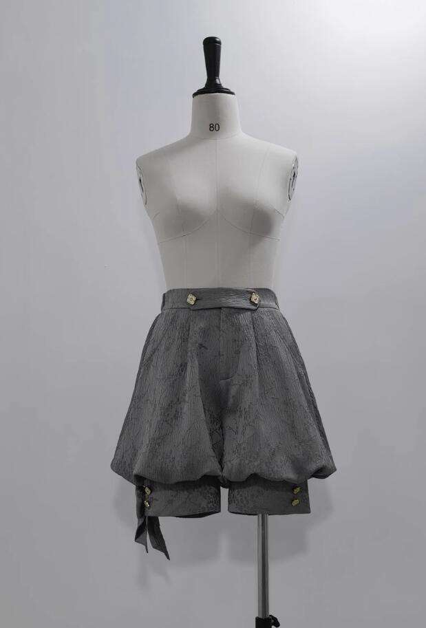 Princess Chronicles Gray Ouji Fashion Blouse, Vest, Pants and Coat