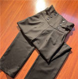 Black Suit Pants Ouji Long Pants