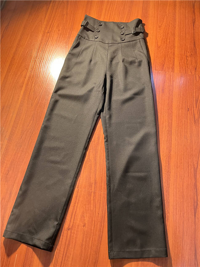 Black Suit Pants Ouji Long Pants