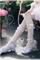 Yidhra Flower Butterfly 20D Velvet Lolita Tights