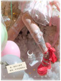 Yidhra Flower Butterfly 20D Velvet Lolita Tights