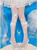 Yidhra Flower Butterfly 20D Velvet Lolita Tights