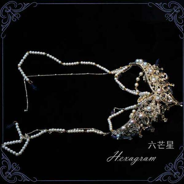 Hexagram Crystal Virgin Crown