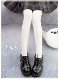 Yidhra Unicolor 80D Velvet  Above Knee Lolita Socks