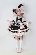 The Apprentice Witch Lolita Skirt, Top, Hat, Tailing, Necklace, Sleeves, Socks and Wand
