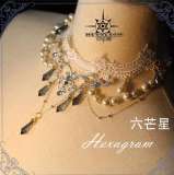 Hexagram Crystal Virgin Crown