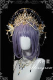 Hexagram Crystal Virgin Crown