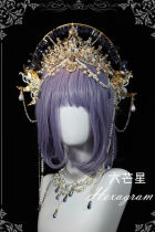Hexagram Crystal Virgin Crown