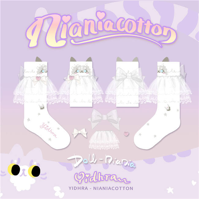 Yidhra Kitten Cotton Lolita Socks