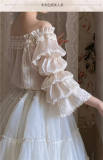 Airfreeing Off Shoulder Chiffon Lolita Blouse