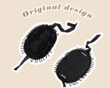 Hand Made Widow Hat Dark Gothic Halloween Hat