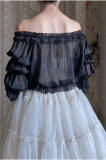 Airfreeing Off Shoulder Chiffon Lolita Blouse