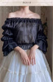 Airfreeing Off Shoulder Chiffon Lolita Blouse