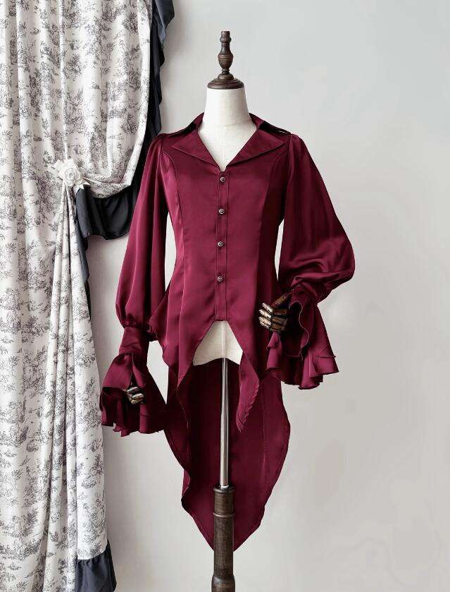 Daydream Fishbone Lolita Skirt, Blouse and Necktie