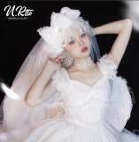 Urtto Dance of the Swans Lolita Petticoat, Top Hat and Head Veil