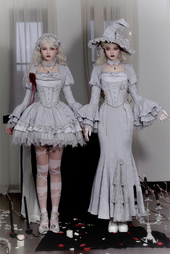 Flyff Rgothic Set Withpuji Twilight Gothic Set -My Lolita Dress