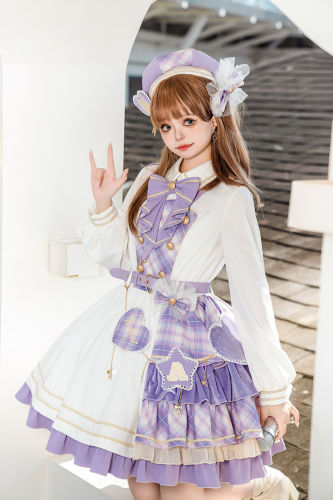 Tommy Bear Starlight College Idol Lolita Dress One Piece