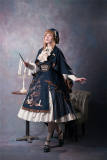 Fantastic Wind Through the Looking Glass Corset Dress, Blouse, Coat and Cape