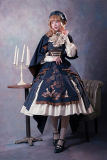 Fantastic Wind Through the Looking Glass Corset Dress, Blouse, Coat and Cape