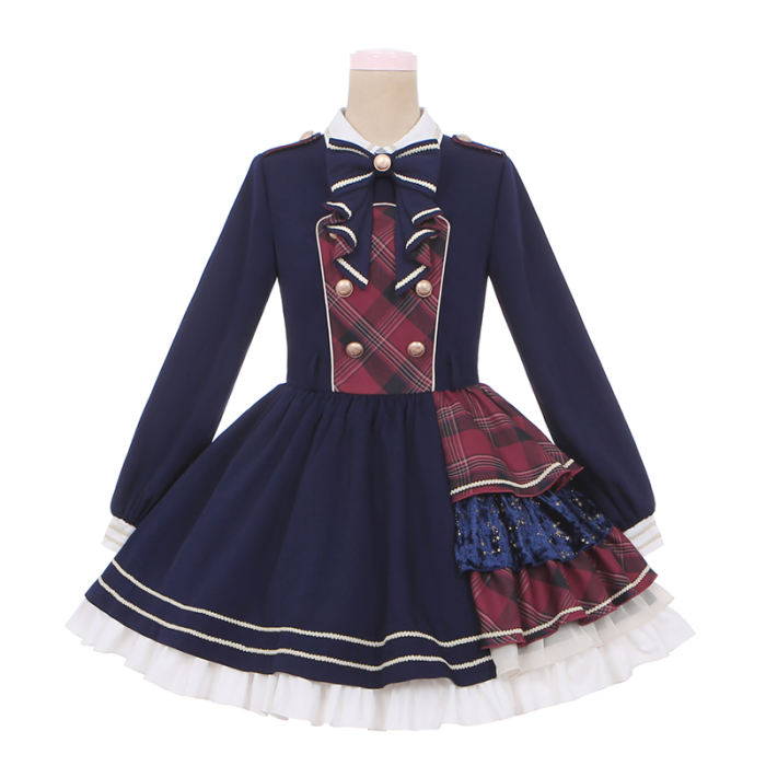 Tommy Bear Starlight College Idol Lolita Dress One Piece