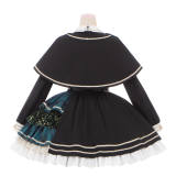 Tommy Bear Starlight College Idol Lolita Dress, Cape and Hat