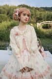 Mademoiselle Pearl Rose Cardigan Sweater