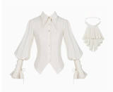 Withpuji Brown Corset Lolita Dress Set and Ouji Set