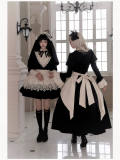 Withpuji Black Nun Gothic Lolita Dress and Accessories