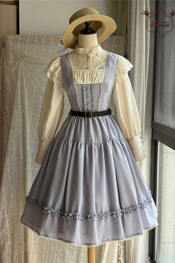 Miss Point Sketch Wild Rose Lolita Jumper Dress