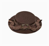Withpuji Brown Corset Lolita Dress Set and Ouji Set