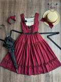 Miss Point Sketch Wild Rose Lolita Jumper Dress