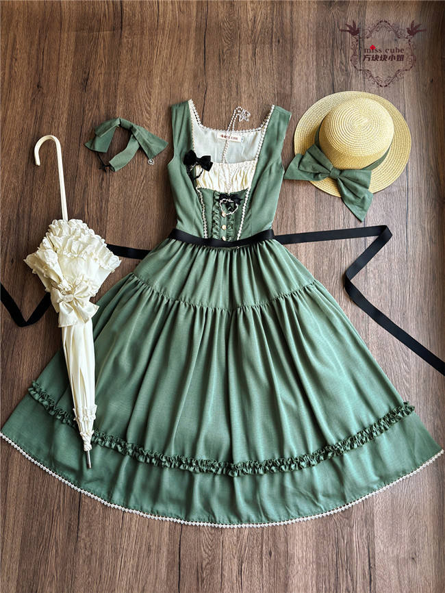 Miss Point Sketch Wild Rose Lolita Jumper Dress