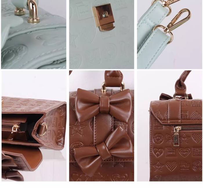 Embossed Chocolate Dessert Lolita Cross-body Bag/Handbag