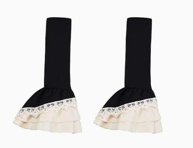 Withpuji Black Nun Gothic Lolita Dress and Accessories