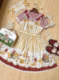 Bunny's Dessert Sweet Lolita Dress and Headband