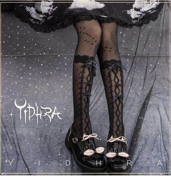 Yidhra Sweet Bowknots Lolita Tights