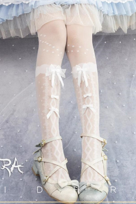Yidhra Sweet Bowknots Lolita Tights