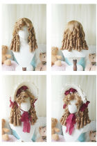 Roman Curly Doll Lolita Short Wig
