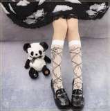 Yidhra Lolita ~The Sleep of Thorns Knee High Lolita Socks