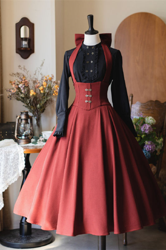 Forest Wardrobe Forest Song Halter-neck Corset Lolita Dress, Blouse and Coat