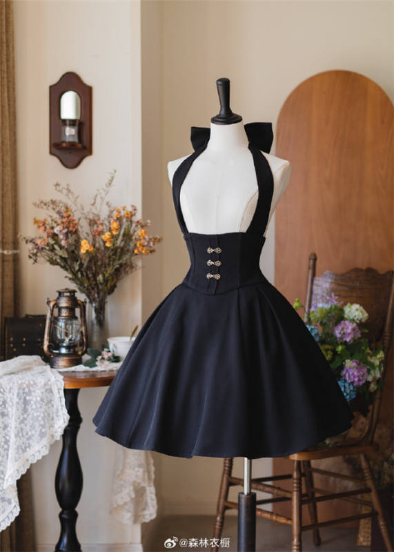 Forest Wardrobe Forest Song Halter-neck Corset Lolita Dress, Blouse and Coat