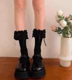 Puff Cream Sweet Lolita Socks
