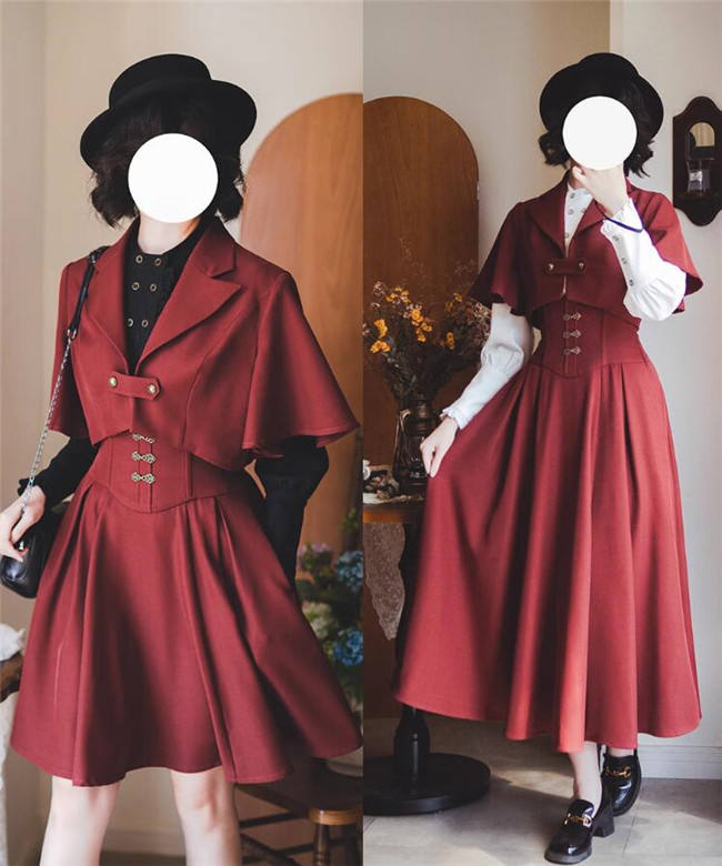 Forest Wardrobe Forest Song Halter-neck Corset Lolita Dress, Blouse and Coat