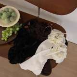 Puff Cream Sweet Lolita Socks