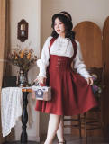 Forest Wardrobe Forest Song Halter-neck Corset Lolita Dress, Blouse and Coat