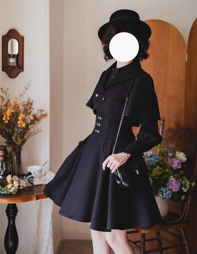 Forest Wardrobe Forest Song Halter-neck Corset Lolita Dress, Blouse and Coat