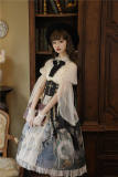 Time Flow Backward Classic Lolita Skirt, Blouse and Camisole