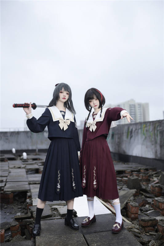 Sailor Collar Winter College Uniform