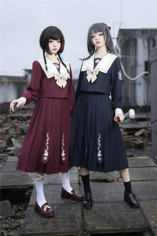 Sailor Collar Winter College Uniform
